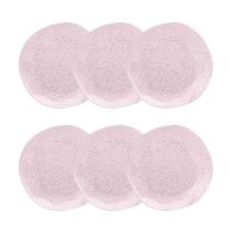 Conjunto de 6 Pratos Fundos 22,5cm Ryo Pink Sand