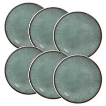 Conjunto de 6 Pratos Raso Coup Síria de Cerâmica 29cm - Alleanza Conjunto de 6 Pratos Raso Coup Síria de Cerâmica 29cm - Alleanza