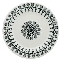 Conjunto de 6 Pratos Rasos 24cm Donna Folk Conjunto de 6 Pratos Rasos 24cm Donna Folk