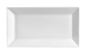Conjunto de 6 Pratos Retangulares de Porcelana Yanco ML-218 46x27 cm Conjunto de 6 Pratos Retangulares de Porcelana Yanco ML-218 46x27 cm