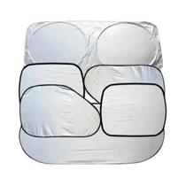 Conjunto De 6 Protetores De Sol Para Para-brisa De Carro, Proteção UV, Anti-Neve E Gelo, Reflexivos Conjunto De 6 Protetores De Sol Para Para-brisa De Carro, Proteção UV, Anti-Neve E Gelo, Reflexivos