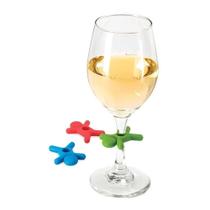 Conjunto De 6 (Seis) Marcadores Para Taças Stick Man