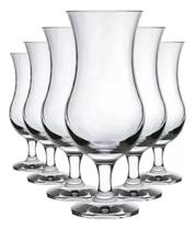 Conjunto De 6 Taças Coquetel Drinks Batida Licor Bar 380ml