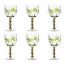 Conjunto De 6 Taças De Acrílico Palm Bon Gourmet Conjunto De 6 Taças De Acrílico Palm Bon Gourmet