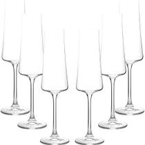 Conjunto De 6 Taças De Champagne De Cristal Ecológico 210Ml Alex Wolff