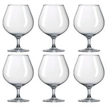 Conjunto de 6 Taças de Cristal para Conhaque 660ml Classic Conjunto de 6 Taças de Cristal para Conhaque 660ml Classic