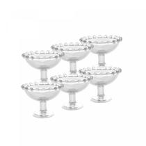 Conjunto de 6 Taças de Cristal Pearl, 8cm x 6cm, 26759 WOLFF