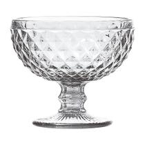 Conjunto de 6 Taças de Sobremesa em Vidro - Abacaxi