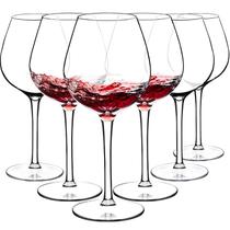 Conjunto de 6 taças de vinho de plástico Crayline 450ml Unbreakable