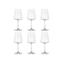 Conjunto de 6 Taças Para Vinho Branco Xtra em Cristal 360ml - Bohemia Conjunto de 6 Taças Para Vinho Branco Xtra em Cristal 360ml - Bohemia