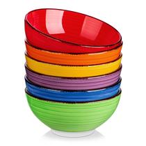 Conjunto de 6 Tigelas de Cerâmica vancasso Bonita 800ml Conjunto de 6 Tigelas de Cerâmica vancasso Bonita 800ml