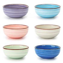 Conjunto de 6 Tigelas de Porcelana para Molhos K KitchenTour Conjunto de 6 Tigelas de Porcelana para Molhos K KitchenTour