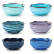 Conjunto de 6 Tigelas Pequenas para Molho de Porcelana K KitchenTour Conjunto de 6 Tigelas Pequenas para Molho de Porcelana K KitchenTour
