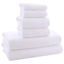 Conjunto de 6 Toalhas MOONQUEEN Ultrassoft - Secagem Rápida - Branco