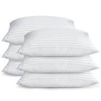 Conjunto de 6 travesseiros Utopia Bedding Queen Size Hotel Cooling White