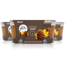 Conjunto de 6 Velas em Pote Glade Cashmere Woods 96 g