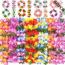 Conjunto de 60 peças de suprimentos para festas jollylife Hawaiian Luau Leis