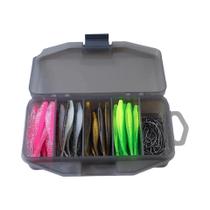 Conjunto De 61 Peças De Iscas De Pesca Biônicas Com Caixa De Armazenamento Portátil Para Pesca Ao Ar