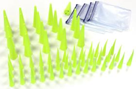 Conjunto de 64 Tampas e Tampões de Borracha para Mangueiras Hidráulicas