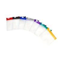 Conjunto De 7 Bolsas Reutilizáveis Translúcidas Para Pílulas, Organizadores De Medicamentos Com