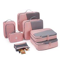 Conjunto de 7 Cubos de Compressão para Viagem CLUCI