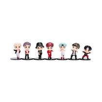 Conjunto De 7 Figuras De Ação Bangtan Boys RM Jin Suga Jhope Jimin V Jungkook Brinquedo De Ídolo