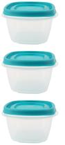 Conjunto de 7 peças para recipientes de armazenamento de alimentos Utensiliux Rubber Maid Conjunto de 7 peças para recipientes de armazenamento de alimentos Utensiliux Rubber Maid