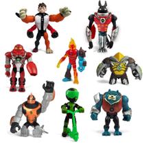 Conjunto de 8 bonecos de ação Toysvill Protector of Earth Conjunto de 8 bonecos de ação Toysvill Protector of Earth