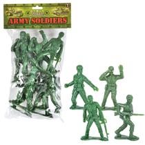 Conjunto de 8 Bonecos do Exército Rhode Island Novelty - 10cm Conjunto de 8 Bonecos do Exército Rhode Island Novelty - 10cm