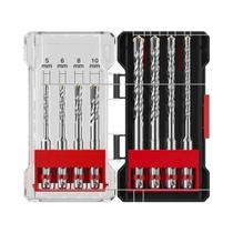 Conjunto De 8 Brocas Para Martelo Elétrico Com 4 Lâminas De Impacto Cruzado Para Concreto, Cimento,