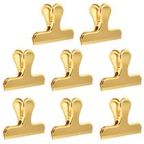 Conjunto de 8 clipes de saco de aço inoxidável para serviços pesados SourceTon Gold Conjunto de 8 clipes de saco de aço inoxidável para serviços pesados SourceTon Gold