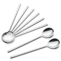 Conjunto de 8 Colheres de Sopa IQCWOOD em Aço Inoxidável Coreano Conjunto de 8 Colheres de Sopa IQCWOOD em Aço Inoxidável Coreano