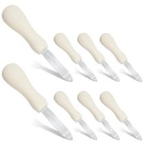 Conjunto de 8 Facas para Abrir Ostras Nonley em Aço Inoxidável Conjunto de 8 Facas para Abrir Ostras Nonley em Aço Inoxidável