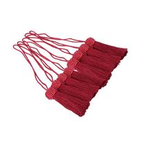 Conjunto de 8 Flecos Coloridos por BEL AVENIR, Rojo, 27 cm