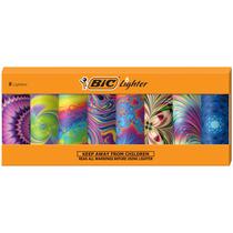 Conjunto de 8 isqueiros de bolso Maxi psicodélicos BIC Special Edition