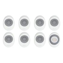 Conjunto de 8 Mini Clipes Magnéticos OXO Branco