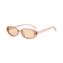 Conjunto De 8 Óculos De Sol Vintage Retrô Pequenos Ovais Para Mulheres, Tons Clássicos Preto E Conjunto De 8 Óculos De Sol Vintage Retrô Pequenos Ovais Para Mulheres, Tons Clássicos Preto E