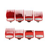 Conjunto De 8 Peças De Pentes Guia Para Máquina De Cortar Cabelo Profissional Para Acessórios De
