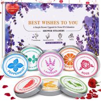 Conjunto de 8 Shower Steamers Sanyi com Aromaterapia para SPA