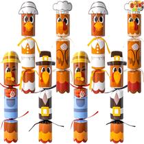 Conjunto de 8 unidades para o Dia de Ação de Graças Party Favors JOYIN na Turquia Conjunto de 8 unidades para o Dia de Ação de Graças Party Favors JOYIN na Turquia