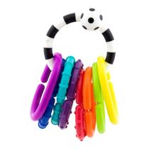 Conjunto de 9 peças Toy Sassy Ring O Links para carrinho de bebê ou transportador