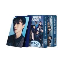 Conjunto De 92 Cartões Lomo Do Ídolo Kpop SUPER JUNIOR, Photocards HD, Adesivos, Presente Para Fãs