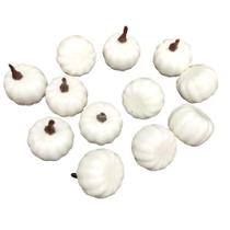 Conjunto de abóboras artificiais Simulation Foam Mini Pumpkin x12