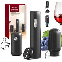 Conjunto de abridor de garrafas de vinho elétrico CIRCLE JOY Recarregável