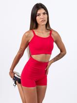 Conjunto De Academia Feminino Top Alcinha E Shorts