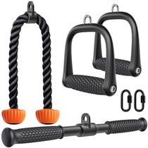Conjunto de Accesorios para Máquina de Poleas SELEWARE para Gimnasio en Casa
