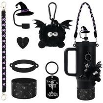 Conjunto de acessórios BELSITA Stanley Cup Black Bird Chain Halloween