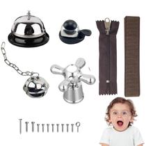 Conjunto de acessórios Busy Board, 6 peças para crianças pequenas, batata