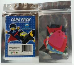 Conjunto de acessórios: capa de super-herói Brick Loot para minifiguras de Lego