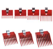 Conjunto de acessórios Clipper Comb Speed O Guide Universal 7 unidades